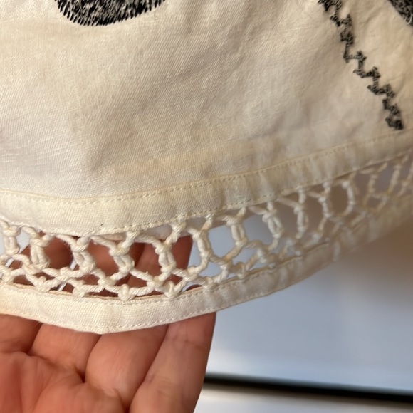 NWT Free People Ivory Dress Sz 6 🖤 - Picture 6 of 8